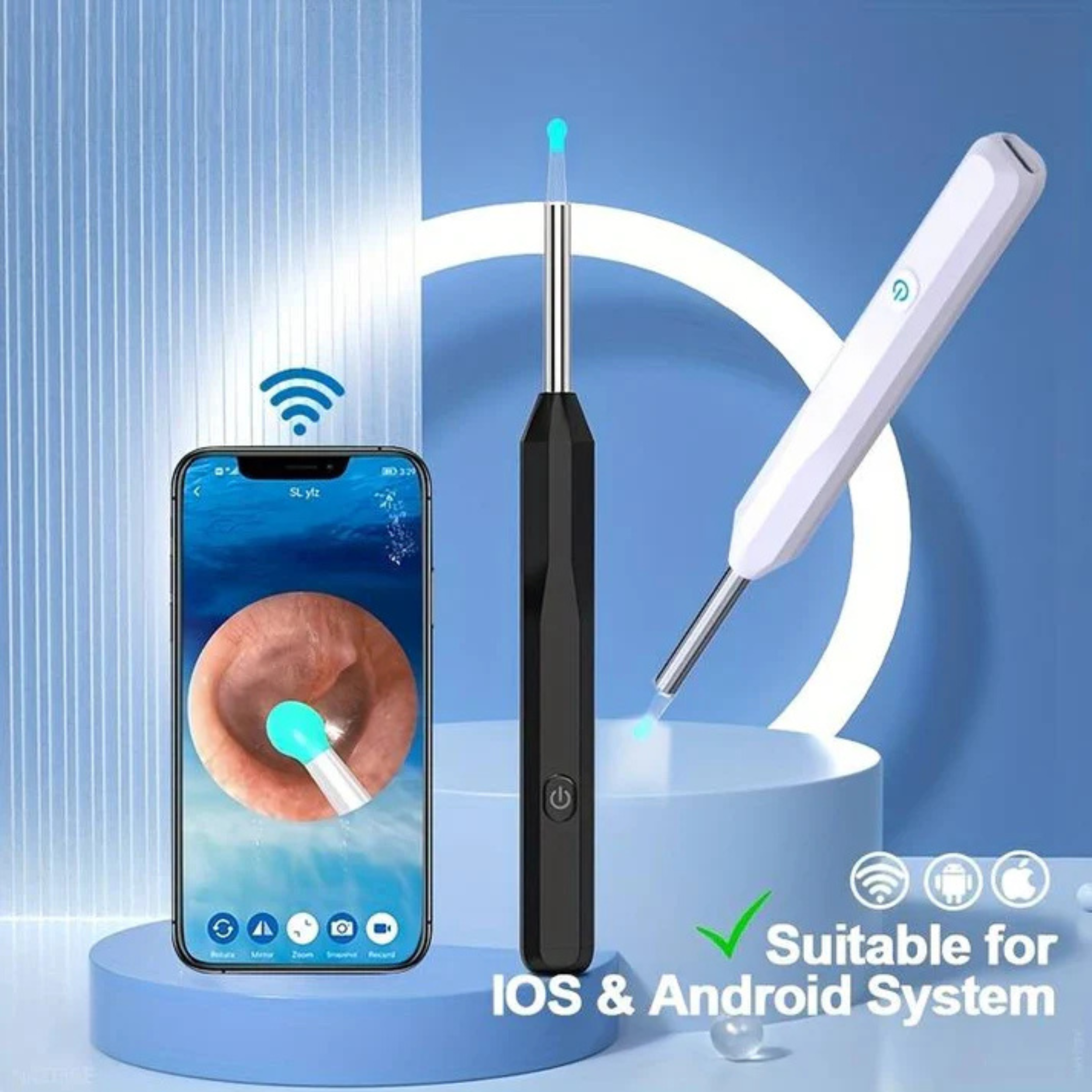 SmartClean® – Limpiador de Oídos con Cámara HD