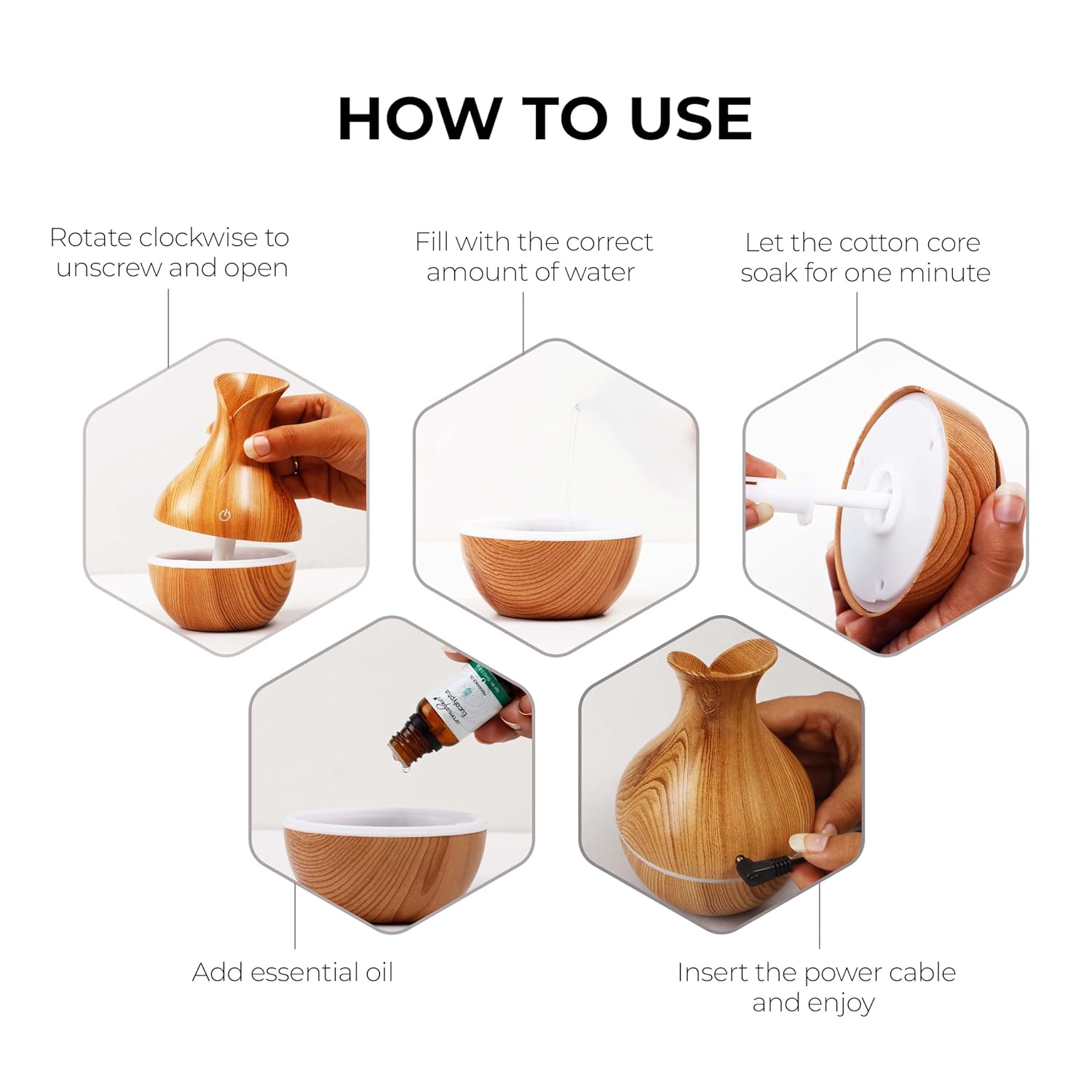 Essenza® - Difusor de aroma con luz