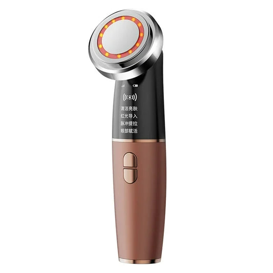 OEX Dispositivo de Belleza Facial 7-en-1 | Lifting, Limpieza Profunda y Terapia de Luz LED