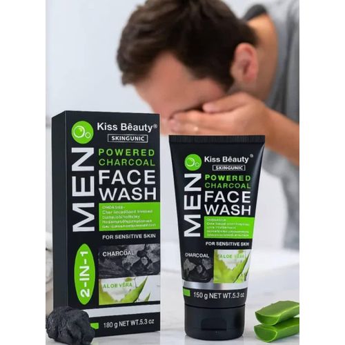 OEX Charcoal Face Wash Men 2 in 1
