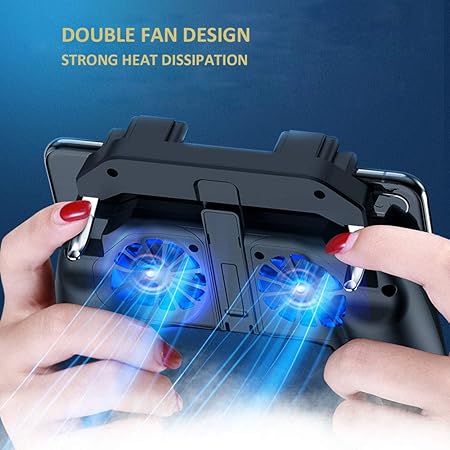 OEX Double Fan Cooling Mobile Gamepad – Joystick de Alta Precisión para Juegos Móviles