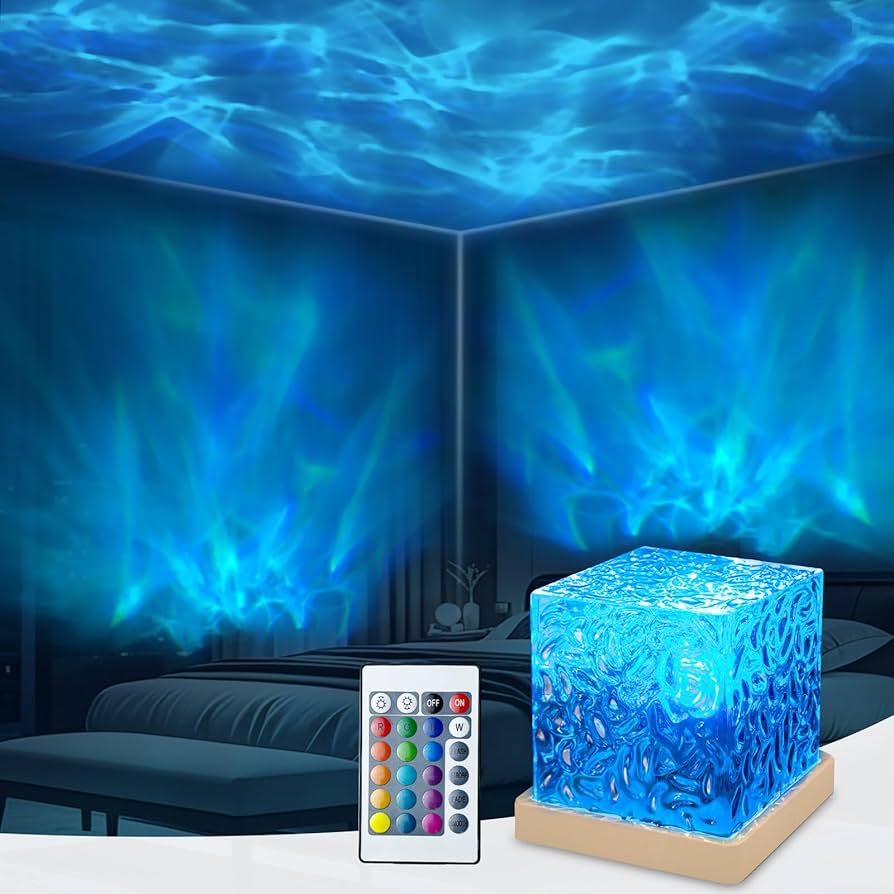 OEX Cubo Luminoso Multicolor con Efecto Aurora Boreal
