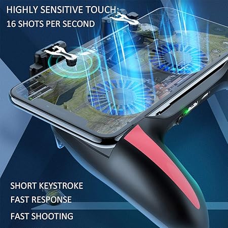 OEX Double Fan Cooling Mobile Gamepad – Joystick de Alta Precisión para Juegos Móviles