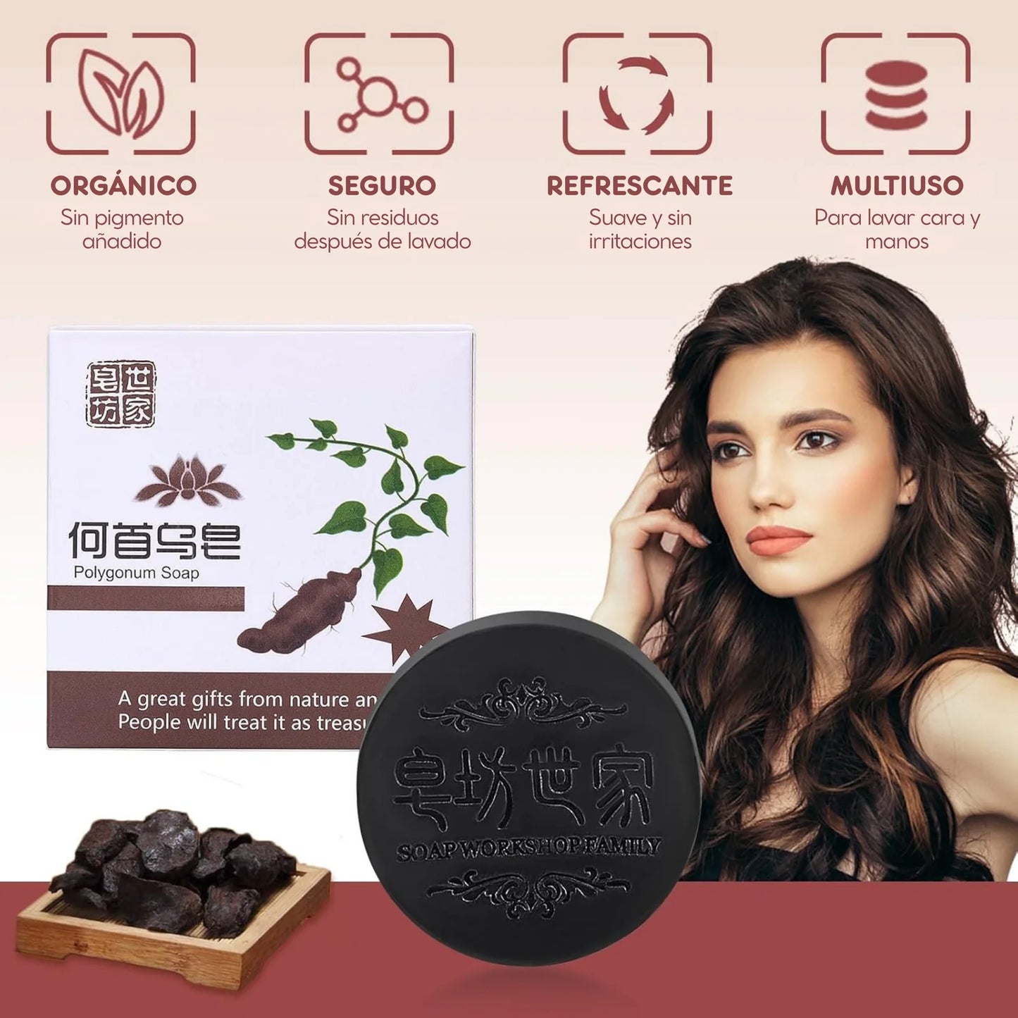3x1 Tratamiento de polygonum para el cabello