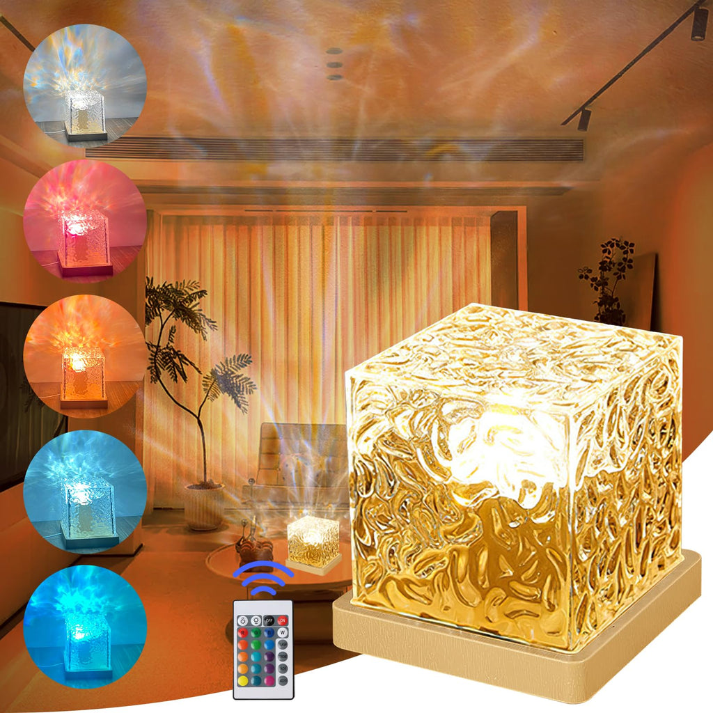 AuroraCube™ – Cubo Luminoso Multicolor con Efecto Aurora Boreal