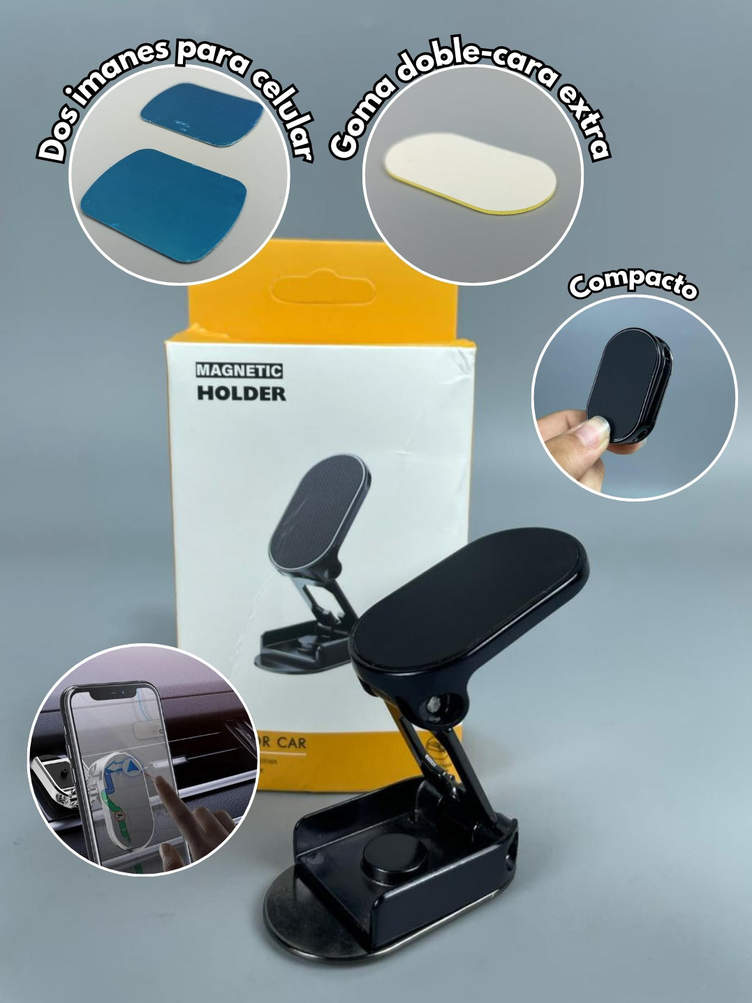 OEX HOLDER MAGNETICO PARA CELULAR DE VEHICULO