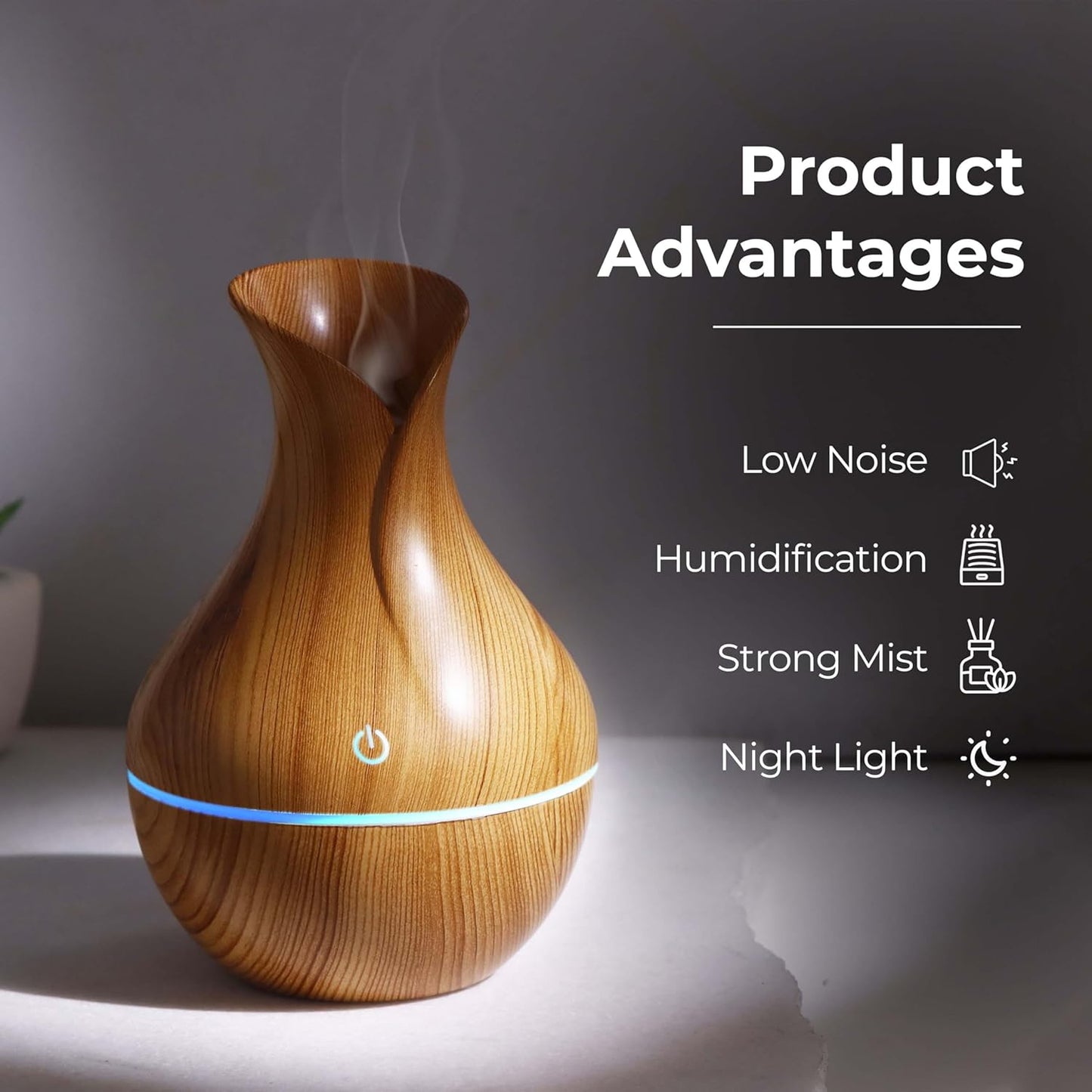 OEXDifusor de aroma con luz