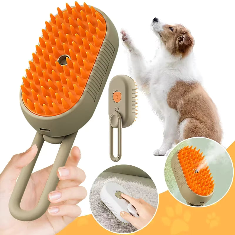 Brushy Pet™ - Capillo A Vapor Para Mascotas