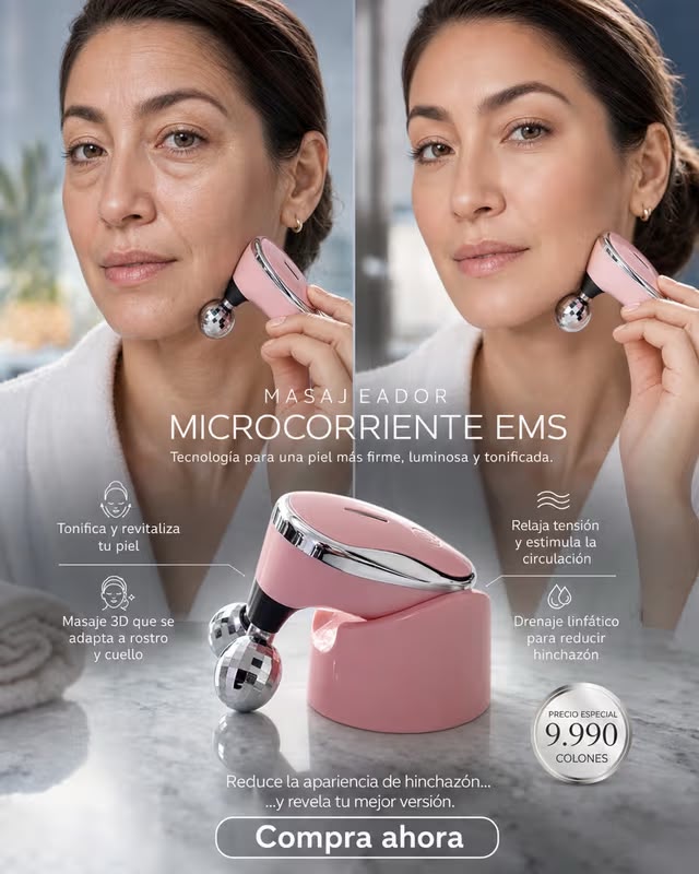 OEX Masajeador Facial de Microcorriente EMS