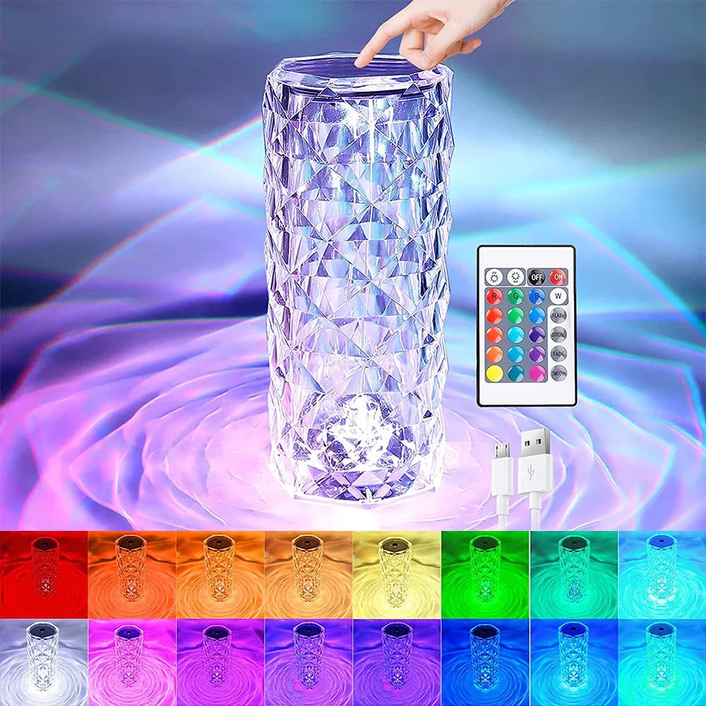 DiamondTouch® - Lámpara táctil con luces led