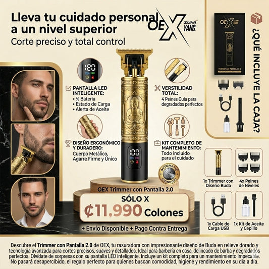 OEX Trimmer con Pantalla 2.0