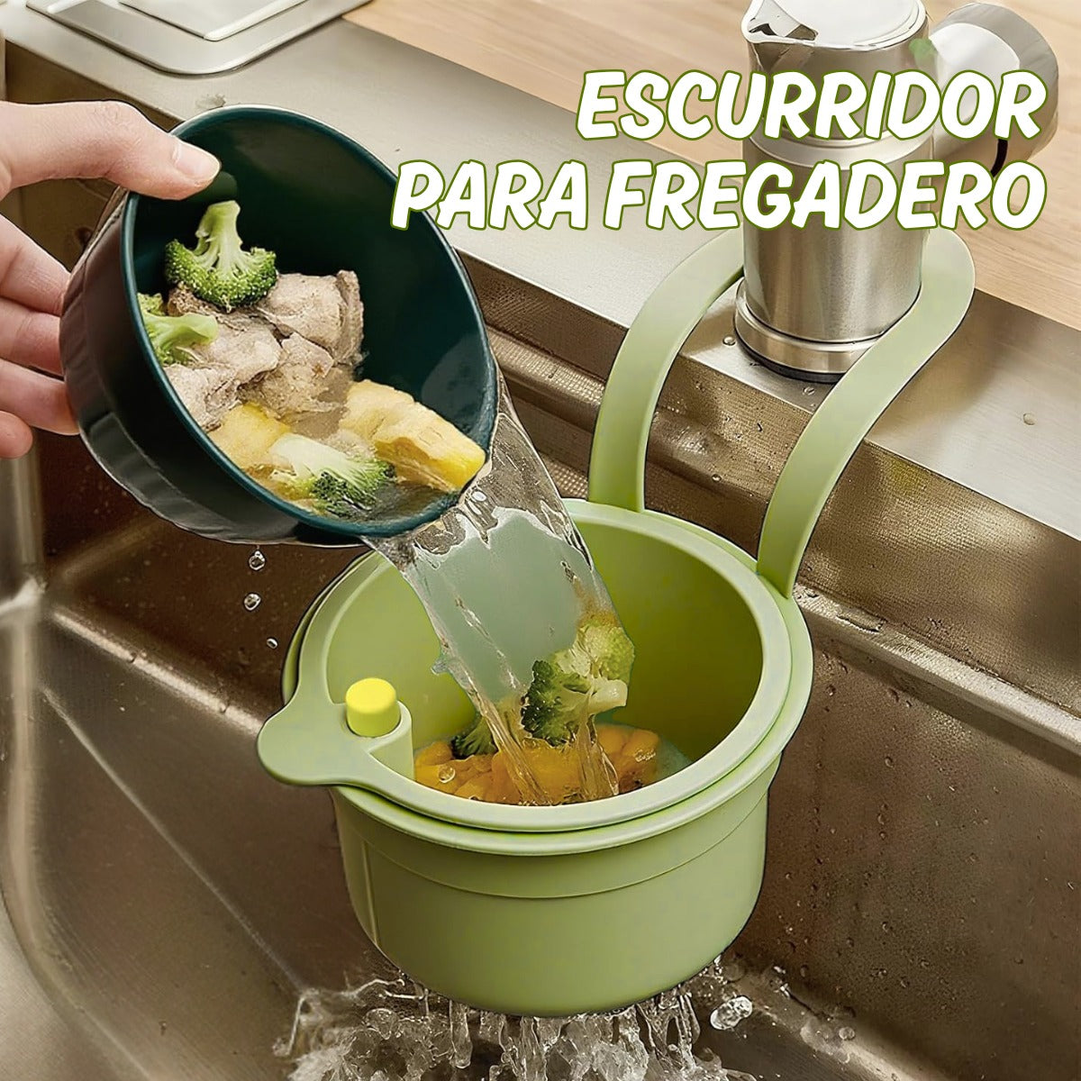 OEX ESCURRIDOR PARA FREGADEROS MODELO CESTA