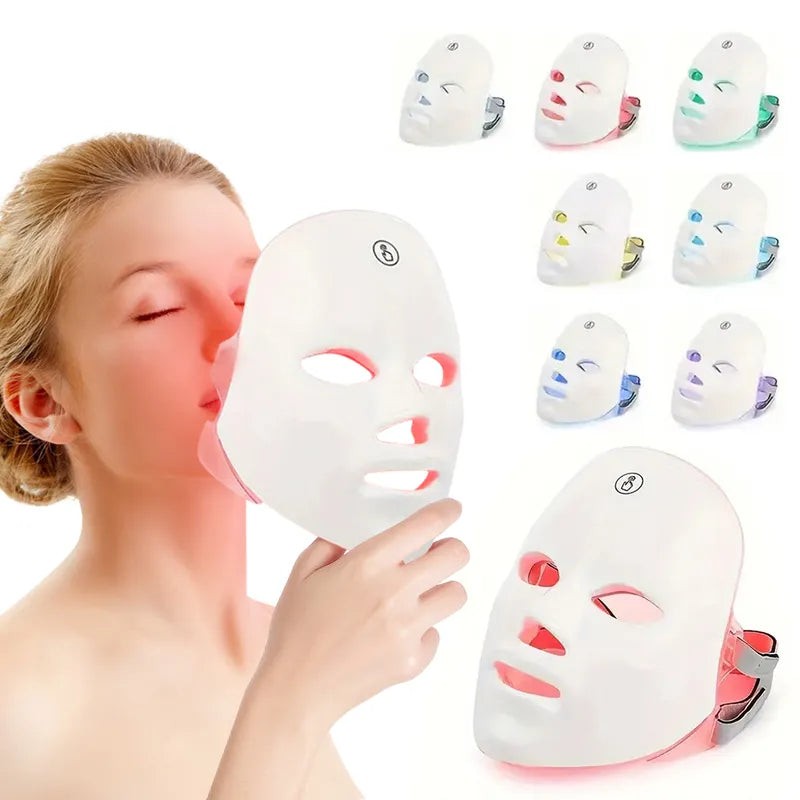 OEX Máscara LED Facial 7 Colores