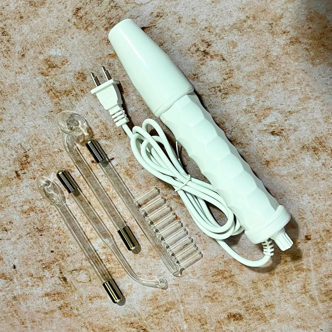 OEXAlta Frecuencia Facial y Capilar – 4 Tubos Intercambiables