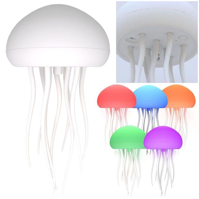 AquaJelly Glow™ – Lámpara Colgante de Medusas RGB