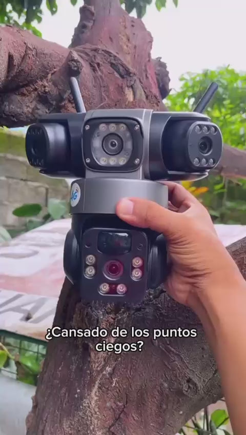 OEX Camara Solar TRIPLE 4G