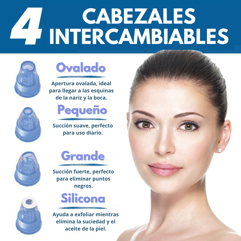 DermaSuction® - Extractor de espinillas y puntos negros